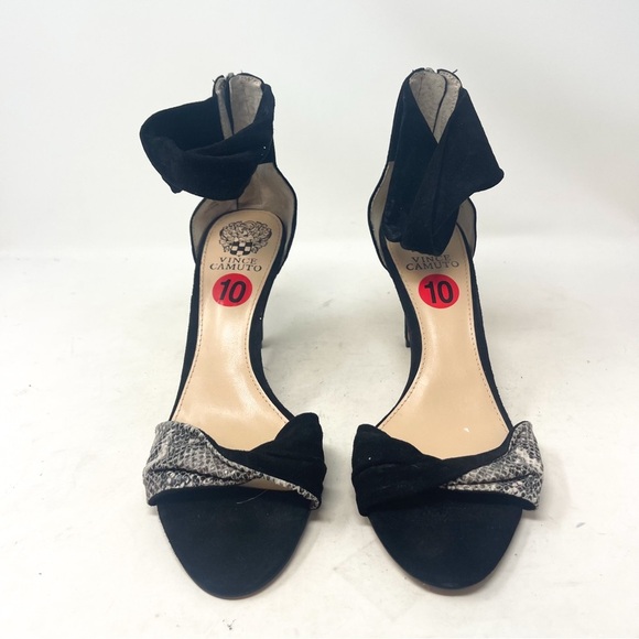Vince Camuto “Camden” Ankle Strap Heel black
Leather Suede size 10 - Picture 4 of 9
